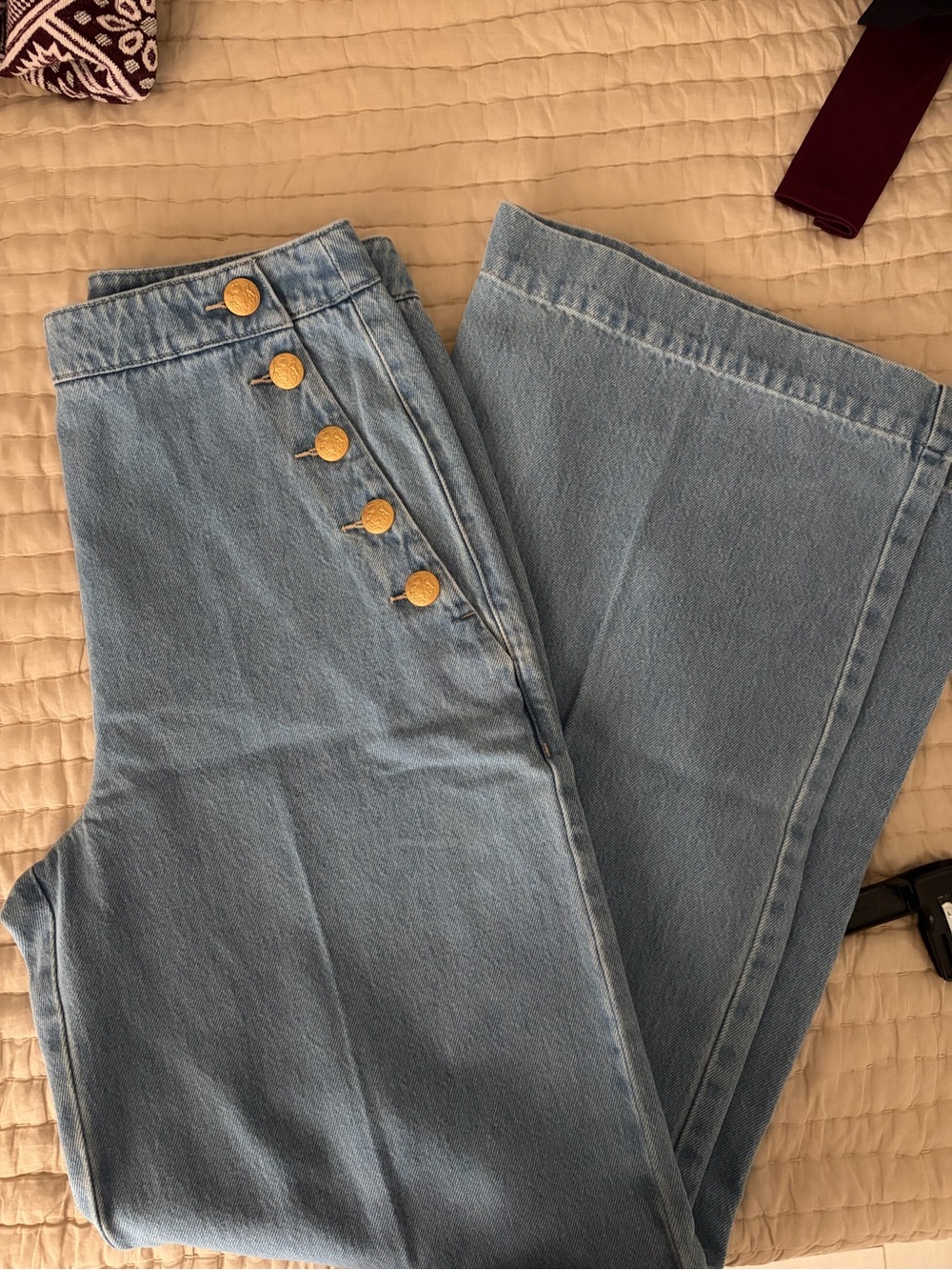 NWT Marino Trouser Light Blue Size 8 - Picture 2 of 3
